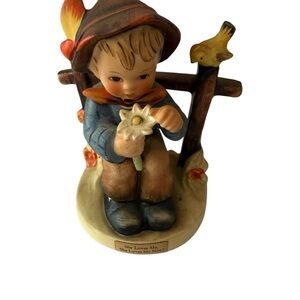 Vintage Hummel She Loves Me She Loves Me Not 174  4 in Goebel W. Germany